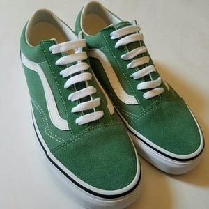 New Old Skool Green Vans